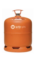 Garrafa de gás butano 2.750Kg (miní gás)